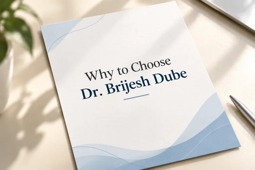 why to choose dr brijesh